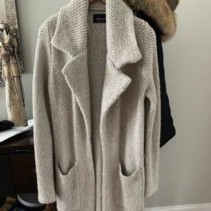 Zara sweater coat